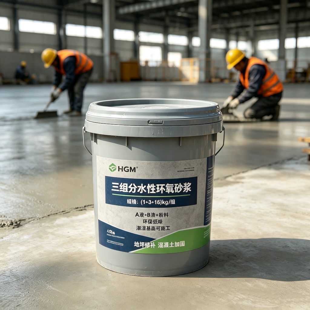 南华三组份水性环氧砂浆